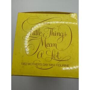 Mom Day 1983 Little things mean a lot